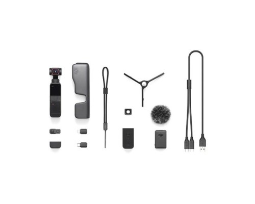 DJI Osmo Pocket 2 Creator Combo 3 Axis Gimbal Stabilizer Action Camera