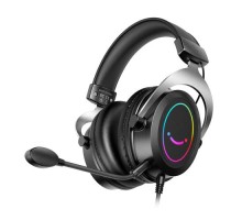 FIFINE Ampligame H3 RGB Headset with 3.5mm TRRS Jack for PS4/5, Xbox, Switch, In-line Volume & Mute Control