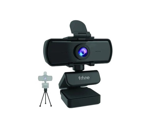 FIFINE K420 2K COMPUTER WEBCAM INCLUDING TRIPOD STAND WITH FOR OBS STREAMING, ZOOM MEETING ON PC/LAPTOP