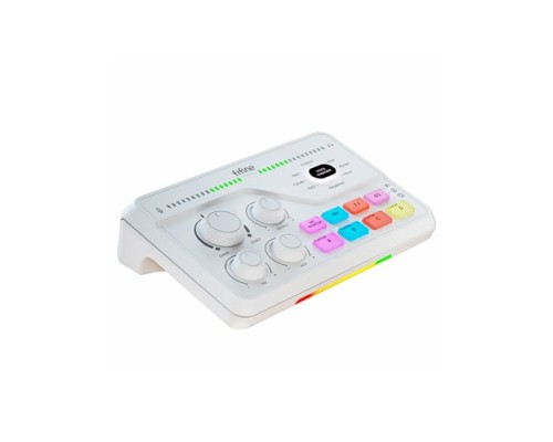 Fifine AmpliGame SC8 Audio Mixer Black & White