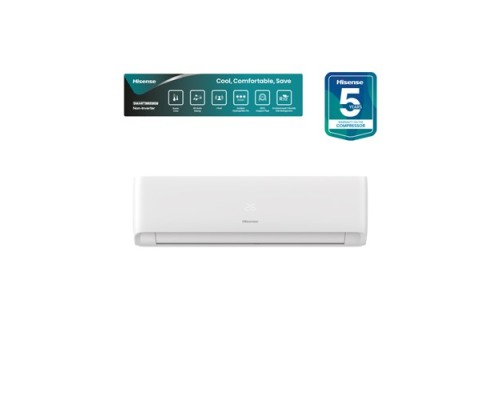 Hisense AS-12CW4RGRKF01BU 1 Ton Smart Comfort AC (White)
