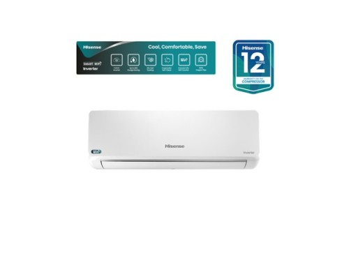 Hisense AS-18TZ4RMATD01AU 1.5 Ton WiFi Full DC Inverter AC (White) 