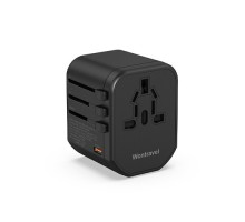 JELLICO S2 Travel Charger PD + QC 100V - 240V UK EU US AUS Multifunctional Charger