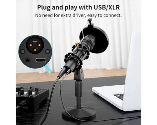 MAONO HD300T USB/XLR Dynamic Broadcast Microphone