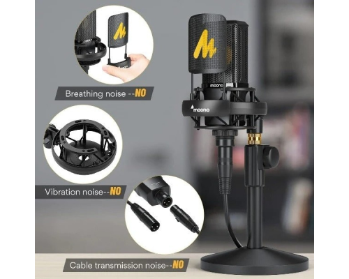 MAONO PM500 Studio-Quality XLR Microphone