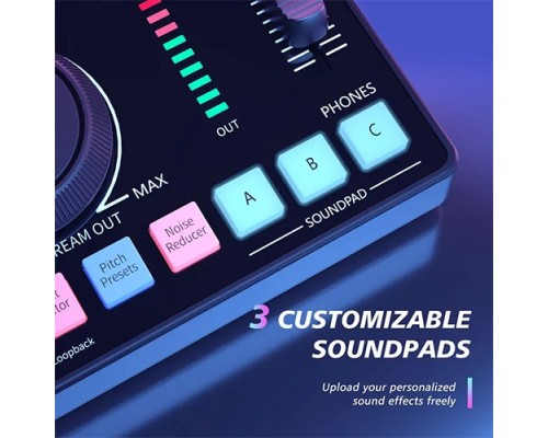 Maonocaster AMC2 NEO One-Stop Streaming Audio Mixer & Sound Card