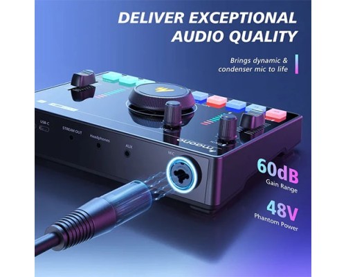 Maonocaster AMC2 NEO One-Stop Streaming Audio Mixer & Sound Card