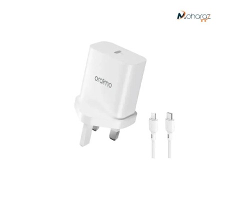 Oraimo OCW-106+CC55 Type-c to Type-c 20W PD FAST CHARGER