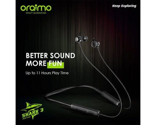Oraimo Shark 3 OEB-E49D Neckband Wireless Earphone