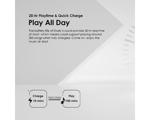 Oraimo Shark 4 OEB-E30D Neckband Wireless Earphone