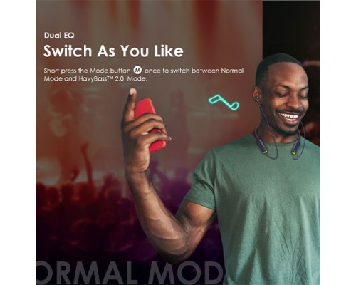 Oraimo Shark 4 OEB-E30D Neckband Wireless Earphone