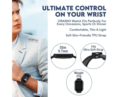 Oraimo Tempo S2 OSW-11N Smart Watch