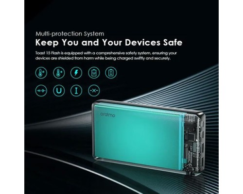 Oraimo Toast 15 Flash 10000mAh Fast Charging Power Bank (OPB-1100)