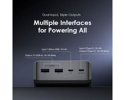 Oraimo Traveler 3 Lit 15W 27000mAh Power Bank (OPB-1270)