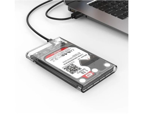 ORICO 2139C3-G2 2.5INCH TRANSPARENT TYPE C HARD DRIVE ENCLOSURE