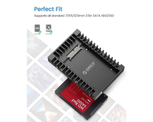 ORICO 2.5 TO 3.5 INCH HARD DRIVE CADDY ADAPTER