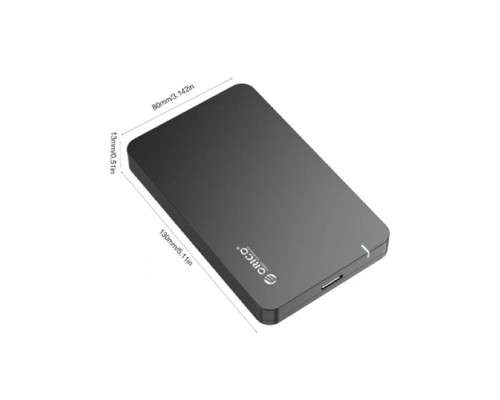 ORICO 2569S3 2.5INCH USB 3.0 SATA HDD/SSD ENCLOSURE BLACK