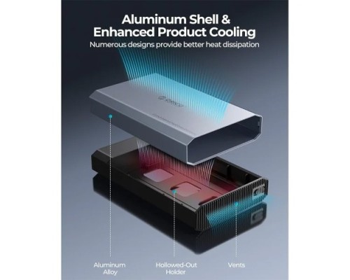 ORICO 3.5 INCH TYPE C HARD DRIVE ENCLOSURE