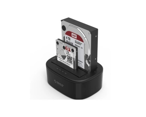 ORICO 6228US3-C 2.5 / 3.5INCH DUAL BAY USB 3.0 1 TO 1 CLONE HARD DRIVE DOCK