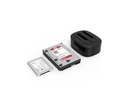 ORICO 6228US3-C 2.5 / 3.5INCH DUAL BAY USB 3.0 1 TO 1 CLONE HARD DRIVE DOCK