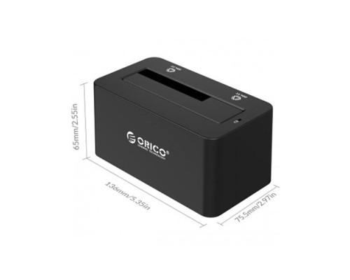 ORICO 6619SUS3 DUAL BAY 2.5INCH AND 3.5INCH SATA USB 3.0 HDD ENCLOSURE WITH DOCKING STATION