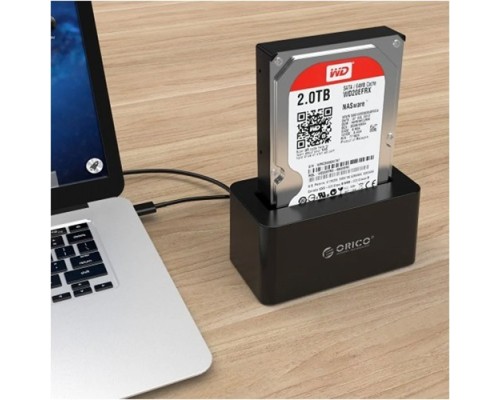 ORICO 6619SUS3 DUAL BAY 2.5INCH AND 3.5INCH SATA USB 3.0 HDD ENCLOSURE WITH DOCKING STATION