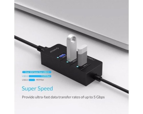 ORICO HR01-U3 USB 3.0 HUB WITH GIGABIT LAN ADAPTER