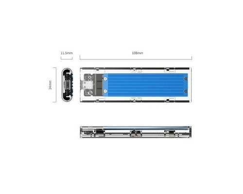 ORICO TCM2-C3 NVMe M.2 SSD ENCLOSURE