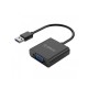 ORICO UTV- BK USB TO VGA CONVERTER