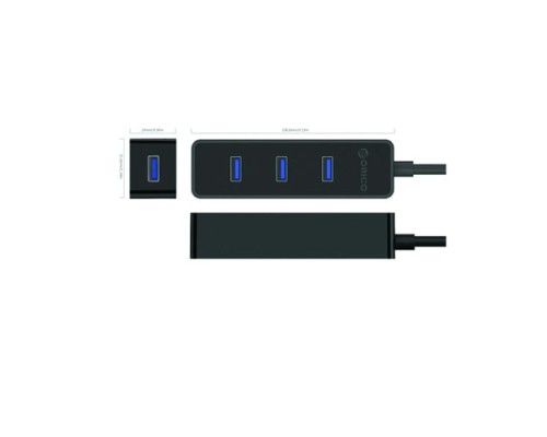 ORICO W5PH4-U3-V1-BK-BP 4PORT USB 3.0 HUB