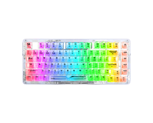 Redragon ELF PRO K649 Transparent Mechanical Keyboard