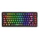Redragon ELF PRO K649 Transparent Mechanical Keyboard