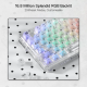 Redragon ELF PRO K649 Transparent Mechanical Keyboard