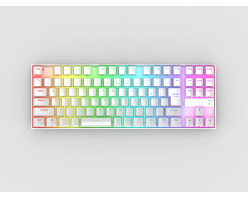 Redragon K552 Kumara RGB White Mechanical Gaming Keyboard