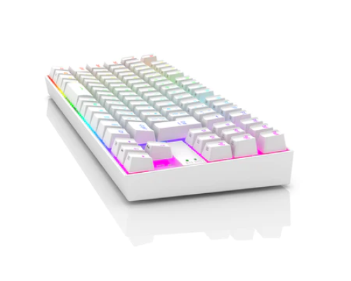 Redragon K552 Kumara RGB White Mechanical Gaming Keyboard