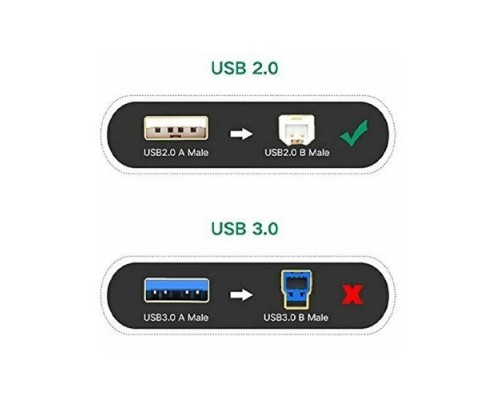 UGREEN 10374 10M USB PRINTER CABLE