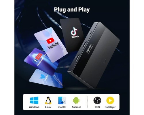 UGREEN 15390 4K VIDEO CAPTURE CARD