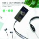UGREEN 30732 USB-C TO 3.5MM DUAL AUDIO CONVERTER