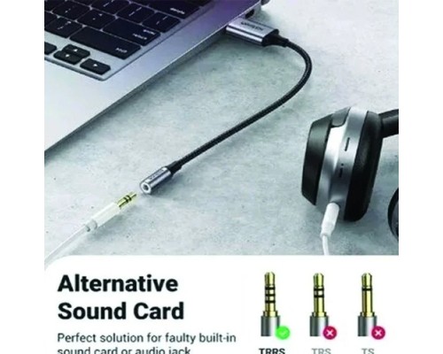UGREEN 30757 USB 2.0 TO 3.5 AUDIO CONVERTER