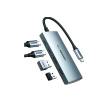 UGREEN 30758 USB-C TO 2X USB 3.1+2X USB-C 10G ADAPTER