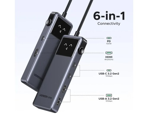 UGREEN 35998 UNO 6-IN -1 USB C HUB
