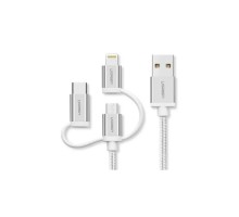 UGREEN 50203 3-IN-1 CHARGING DATA CABLE 1.5M