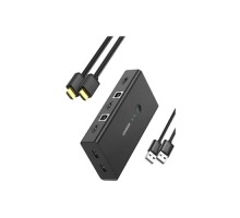 UGREEN 90478 HDMI 2 IN 1 OUT KVM SWITCH