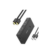 UGREEN 90478 HDMI 2 IN 1 OUT KVM SWITCH