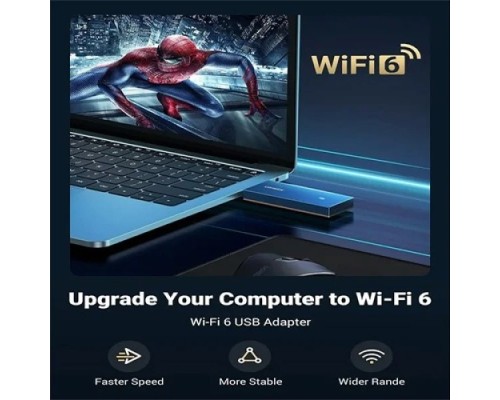 UGREEN AX1800 DUAL BAND WIRELESS WI-FI ADAPTER CM499(90340)