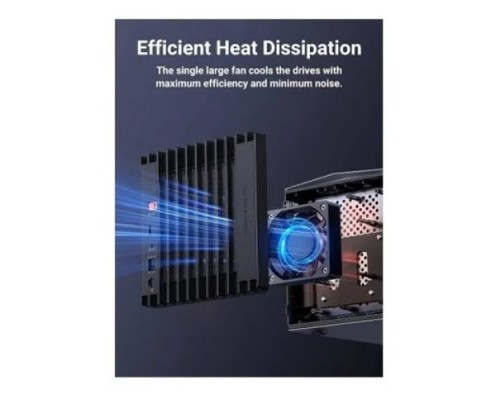 UGREEN CM335/80127 DUAL BAY RAID ENCLOSURE