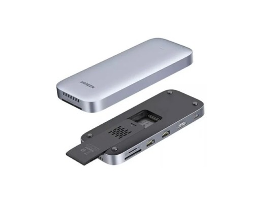 UGREEN CM440/55282 USB C DOCKING STATION M.2 NVME SATA DUAL PROTOCOL CASE