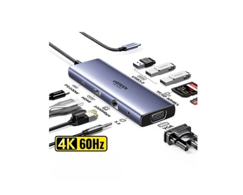 UGREEN CM498 (25043) 10-IN-1 USB C DOCKING STATION