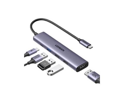 UGREEN CM500(90376) USB 4.0 5-IN-1 MULTIFUNCTION HUB