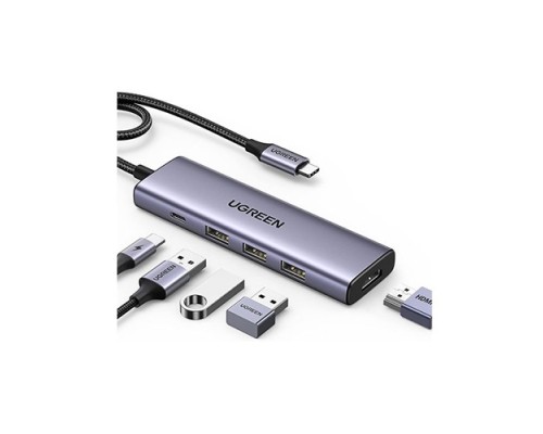 UGREEN CM511(15597) USB-C 5 IN 1 MULTIFUNCTION HUB